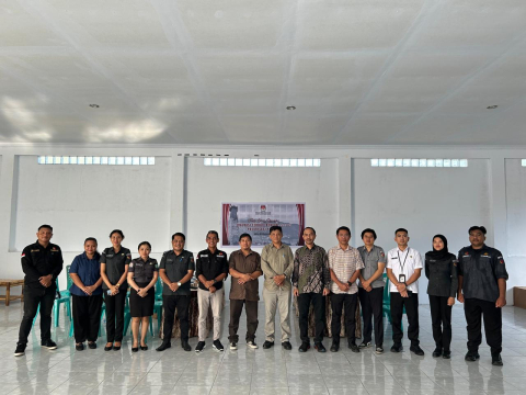 Kegiatan Konsolidasi bersama KPU Kab. Kepl. Sangihe